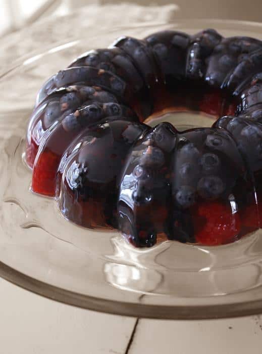 Mixed Berry and Hibiscus Aspic recipe