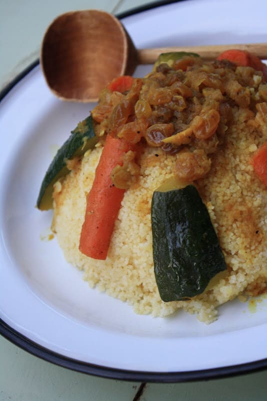 Moroccan Couscous with Vegetables
