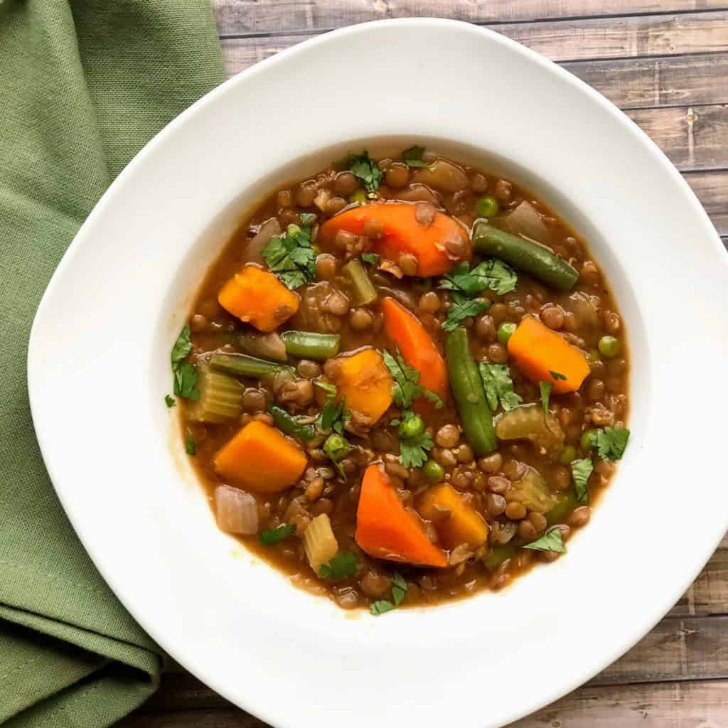 simple lentil stew