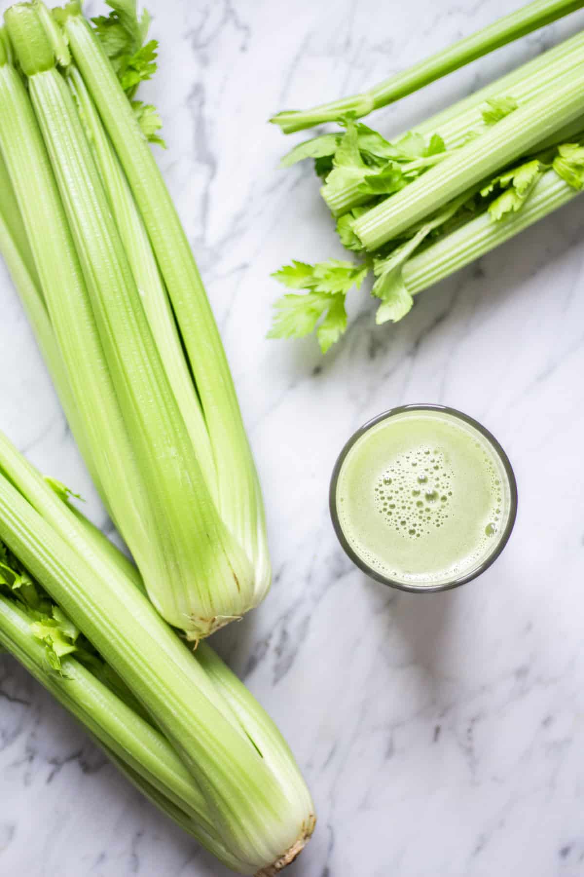 Mint Lime and Celery Juice