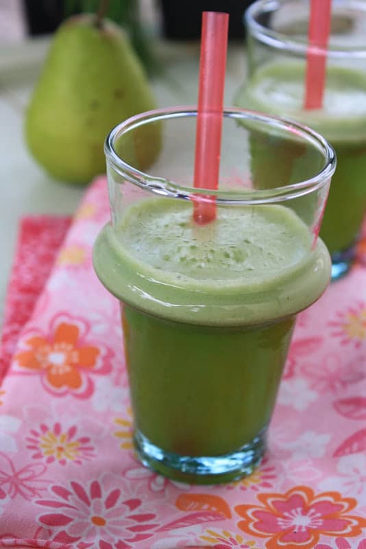 Pear and Green Pepper Juice